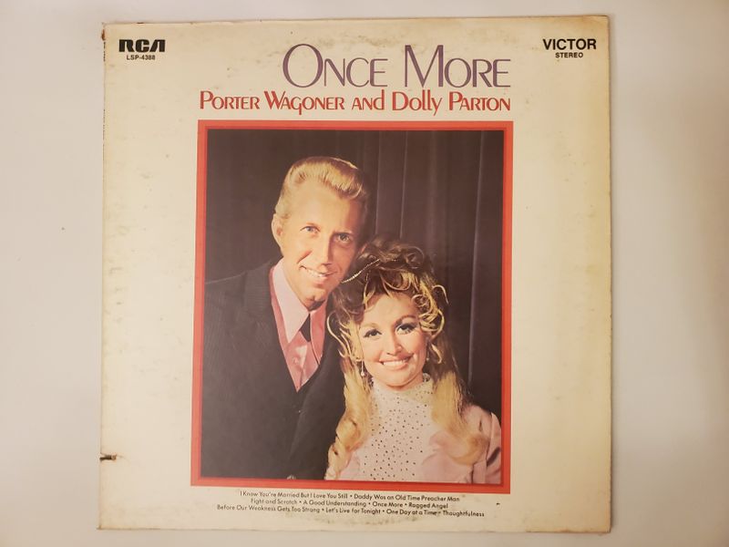 Porter Wagoner and Dolly Parton Once More vinyl record
